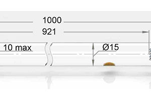 Амальгамная УФ лампа J-15130 (GPHA1000T5L, GPHVA1000T5L)